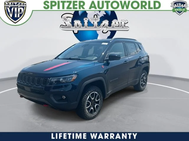 New 2026 Fathom Blue Pearl-Coat Exterior Paint Jeep Trailhawk image 4