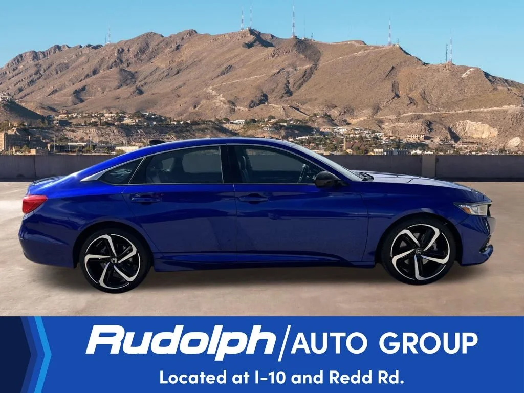 Used 2021 Blue Honda Sport image 6