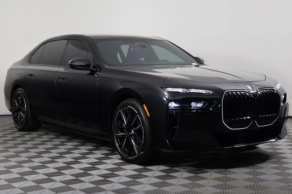 Certified Used 2024 Black Sapphire Metallic BMW 760i xDrive image 3
