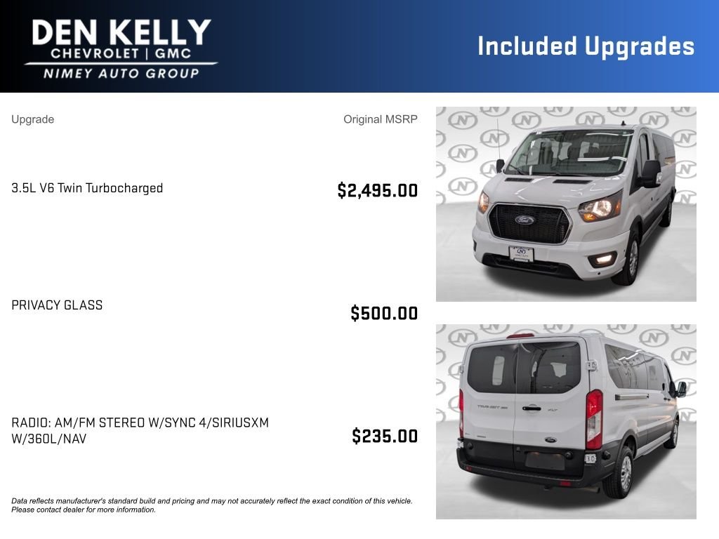 Used 2024 White Ford XLT image 3