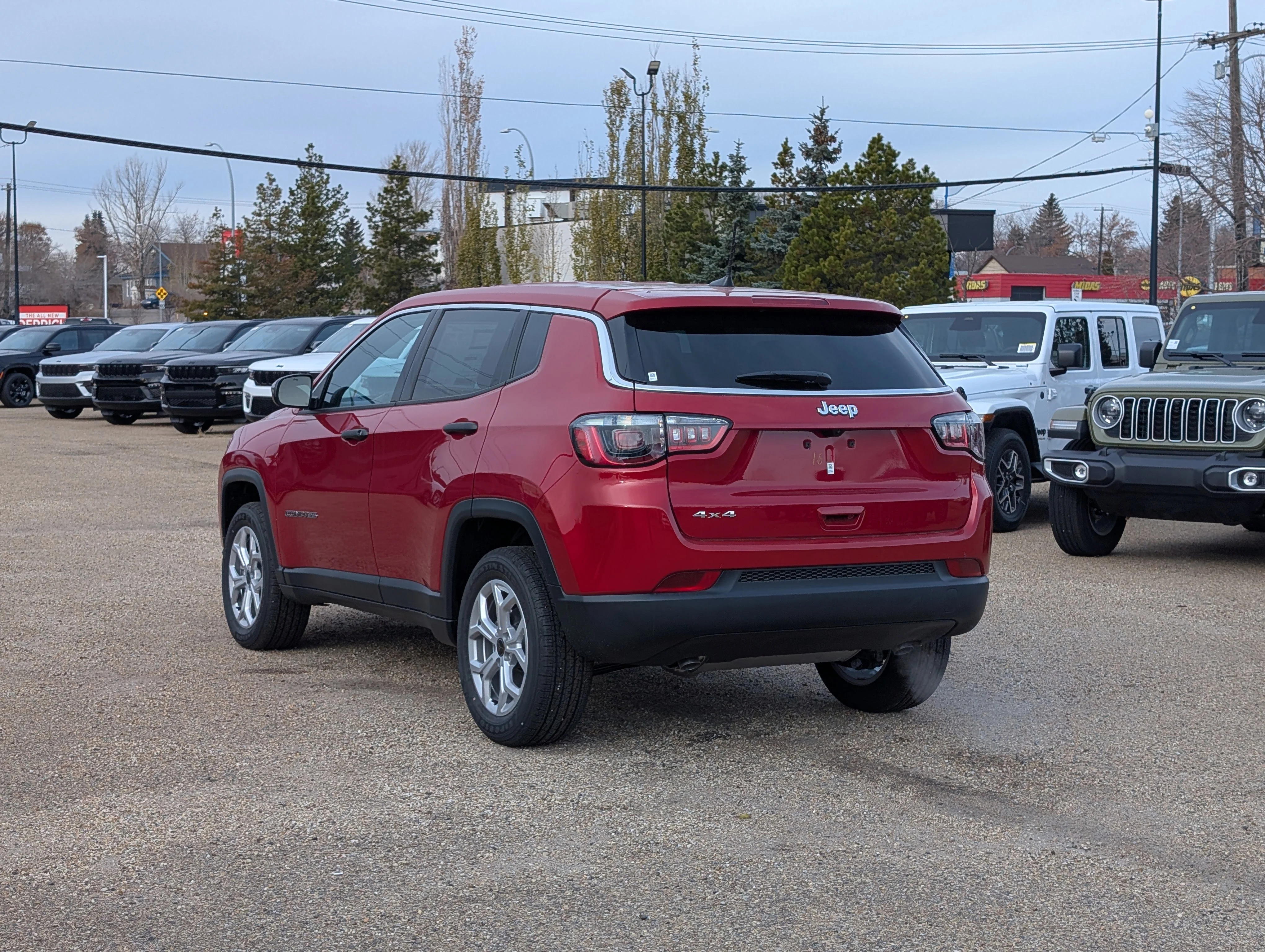 New 2026 Red Hot Pearl Jeep Sport image 4