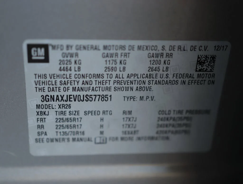 Used 2018 PEPPERDUST METALLIC Chevrolet LT image 35