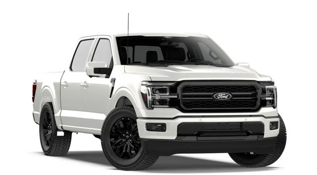 New 2026 Star White Metallic Tri-Coat Ford Lariat image 5