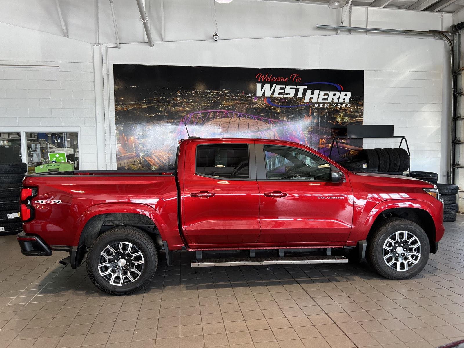 Used 2023 Radiant Red Tintcoat Chevrolet 4WD LT image 8