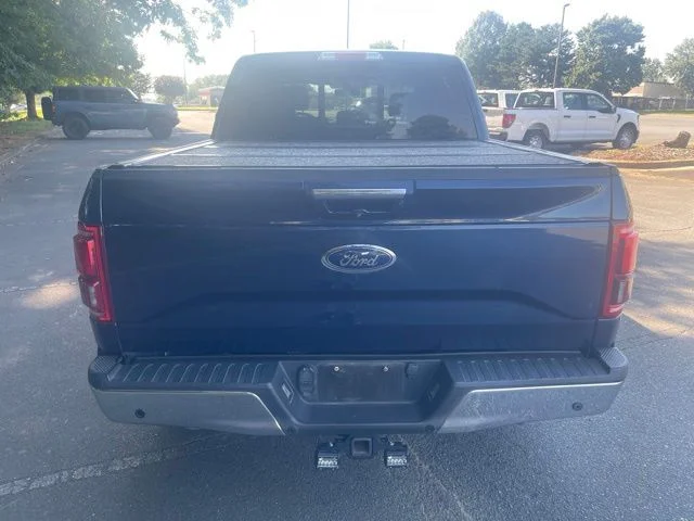 Used 2015 Blue Ford Lariat image 4