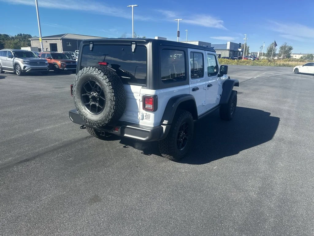 New 2027 Bright White Clear-Coat Exterior Paint Jeep Willys image 8