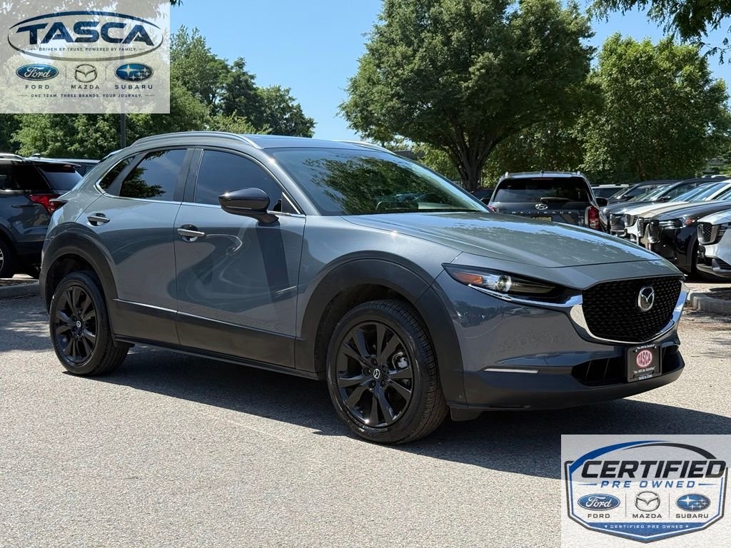 Certified Used 2023 Gray Mazda 2.5 S Carbon Edition image 1