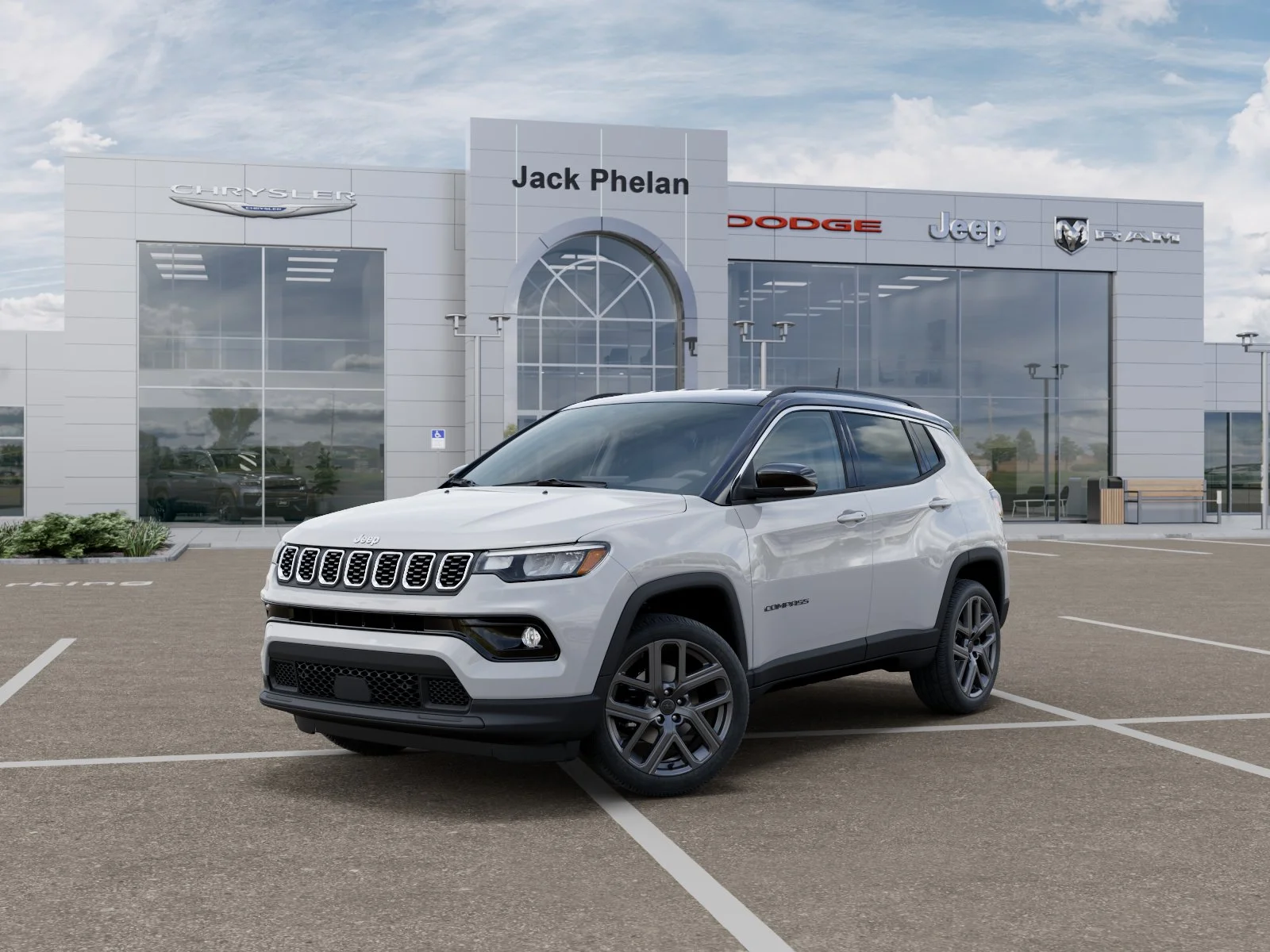 New 2026 Bright White Clear-Coat Exterior Paint Jeep Limited image 30