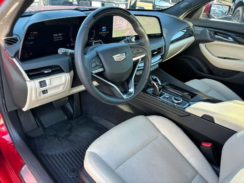 Used 2025 Radiant Red Cadillac Premium Luxury image 19