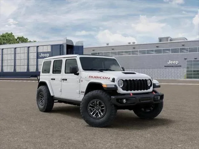 New 2026 Bright White Clearcoat Jeep Rubicon image 3
