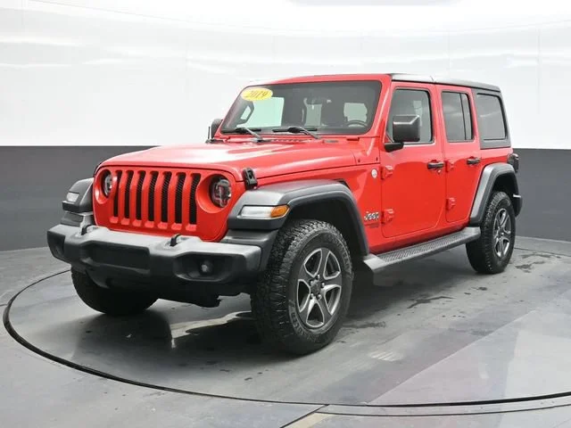 2019 Jeep Wrangler Unlimited 2019 Jeep Wrangler Unlimited Sport S 4x4 Sport Utility