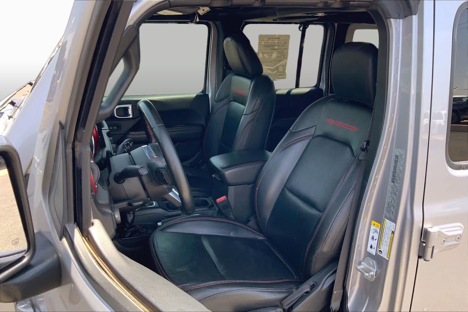 Used 2018 Billet Silver Metallic Clearcoat Jeep Rubicon image 8