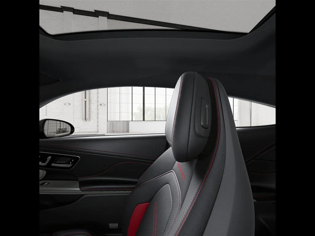New 2026 MANUFAKTUR Moonlight White Metallic Mercedes-Benz AMG® CLE 53 4MATIC+ Coupe image 45
