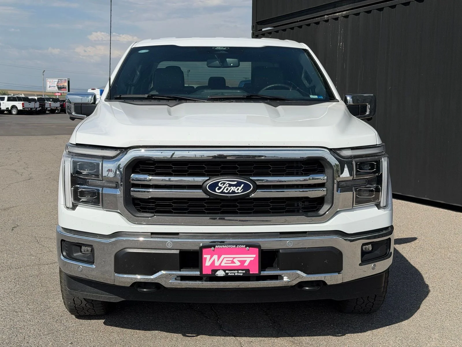 Used 2025 White Ford Lariat image 2