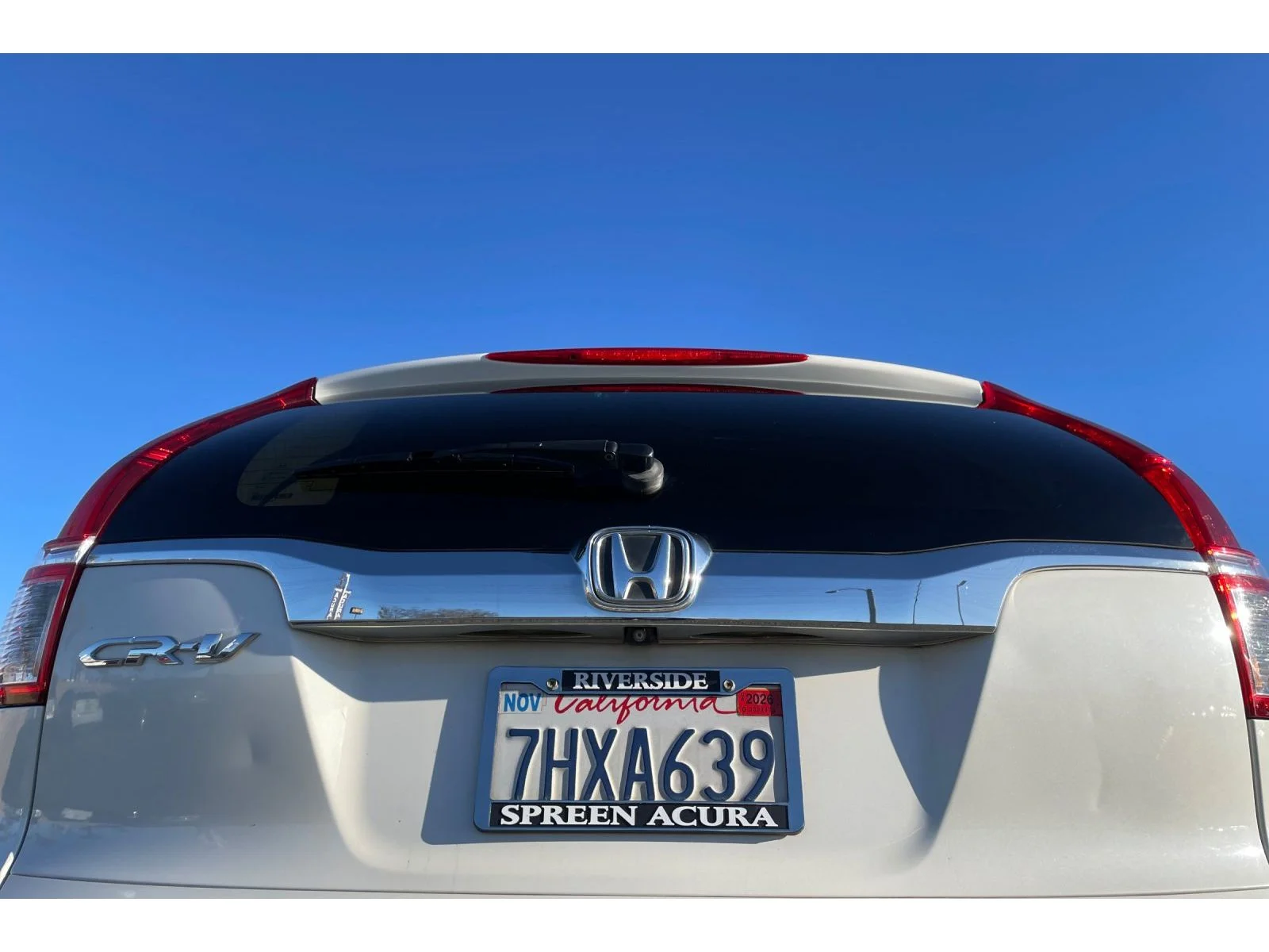 Used 2015 White Diamond Pearl Honda EX image 47