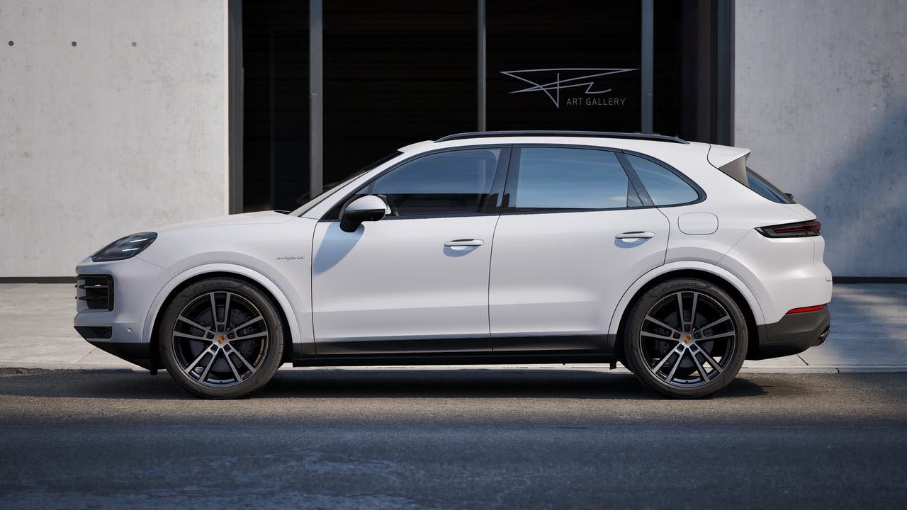 New 2026 Carrara White Metallic Porsche E-Hybrid image 2