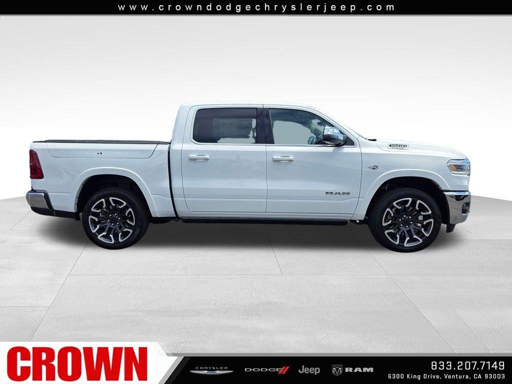 New 2026 Bright White Clear-Coat Exterior Paint RAM Limited Longhorn image 4
