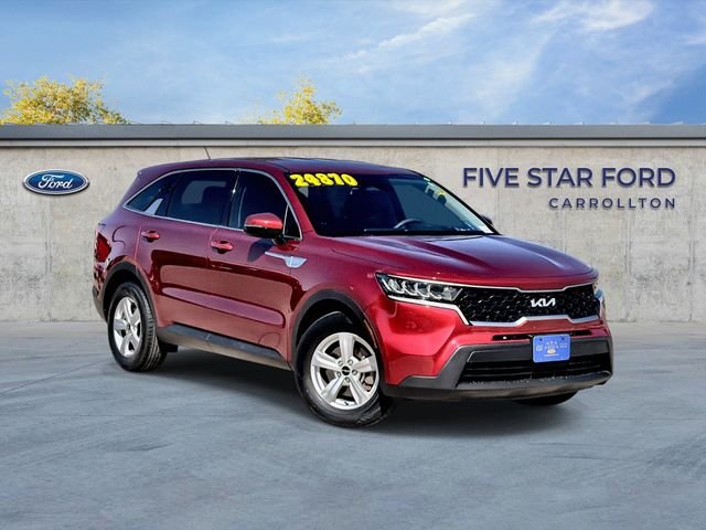 Used 2023 Red Kia LX image 1