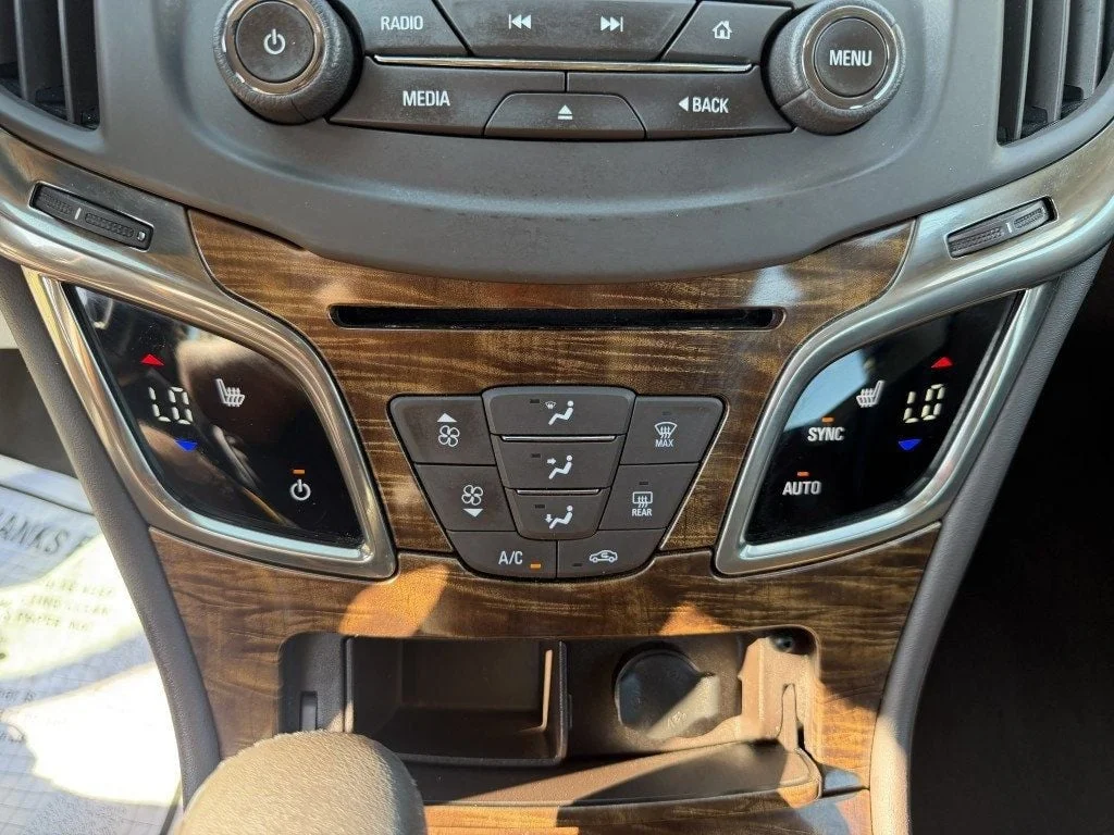 Used 2014 Champagne Silver Metallic Buick 4dr Sedan Leather FWD w/ Driver Confidence Pkg & 18