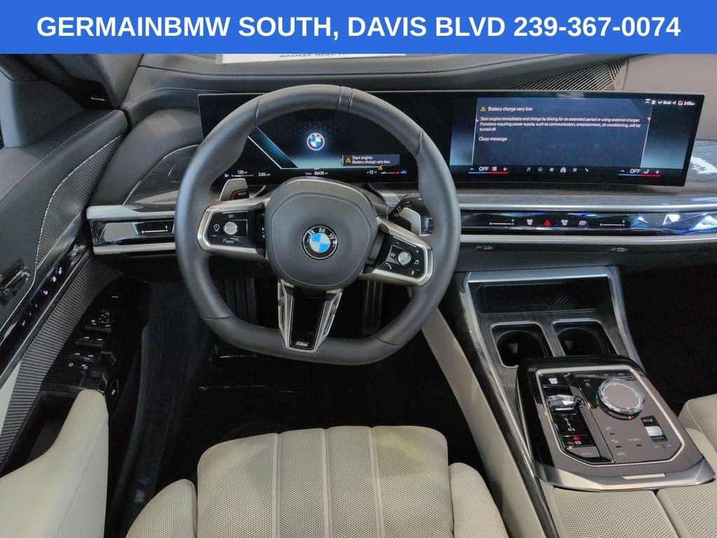Certified Used 2025 White Metallic BMW 760i xDrive image 17