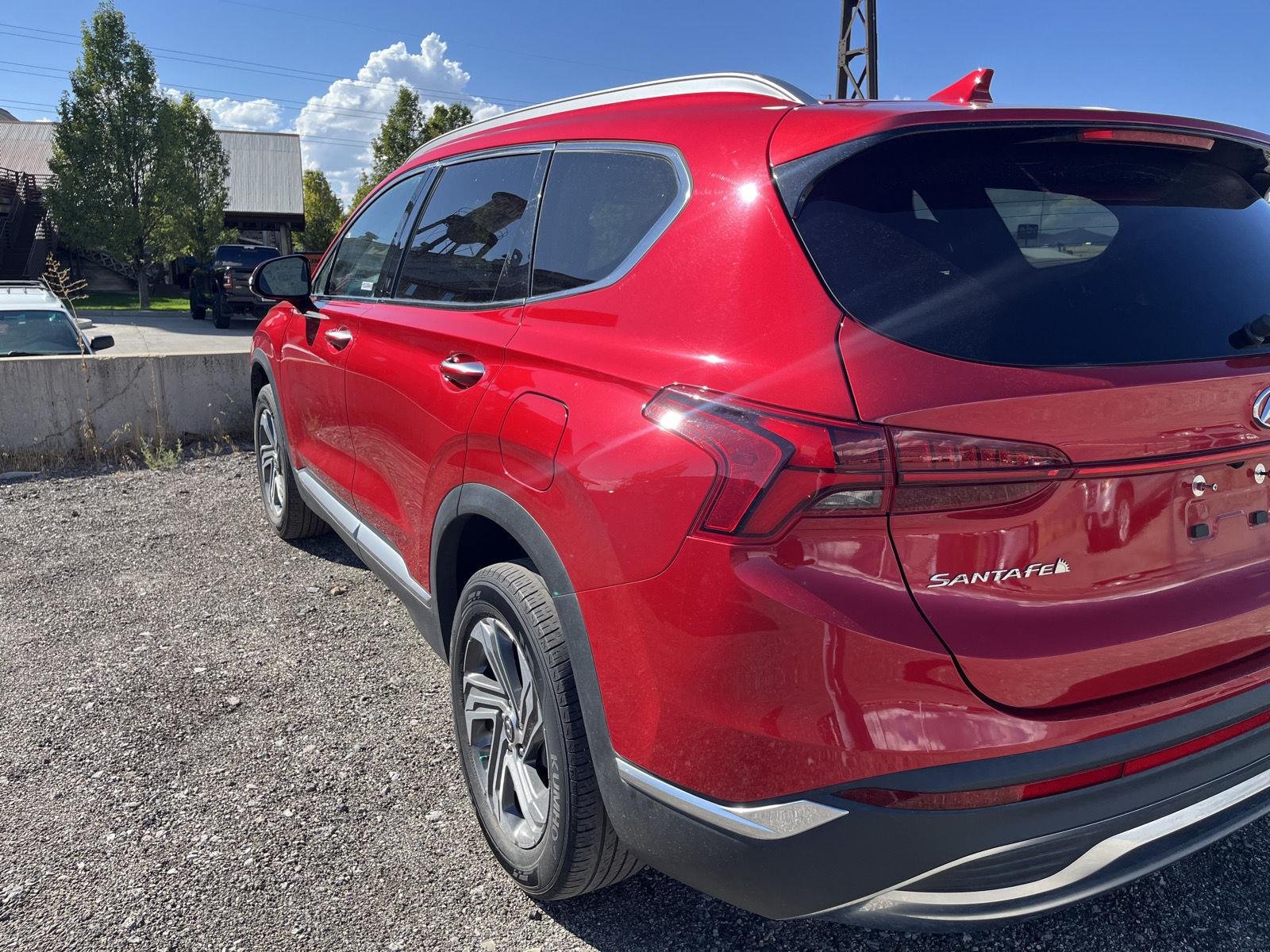 Certified Used 2021 Calypso Red Hyundai SEL image 5