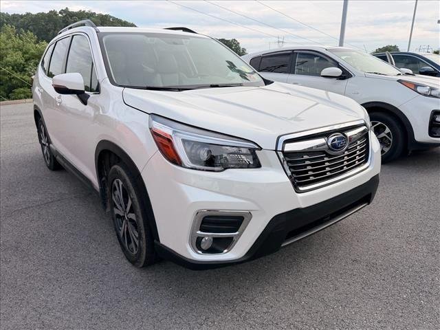Used 2021 Crystal White Pearl Subaru Limited image 4