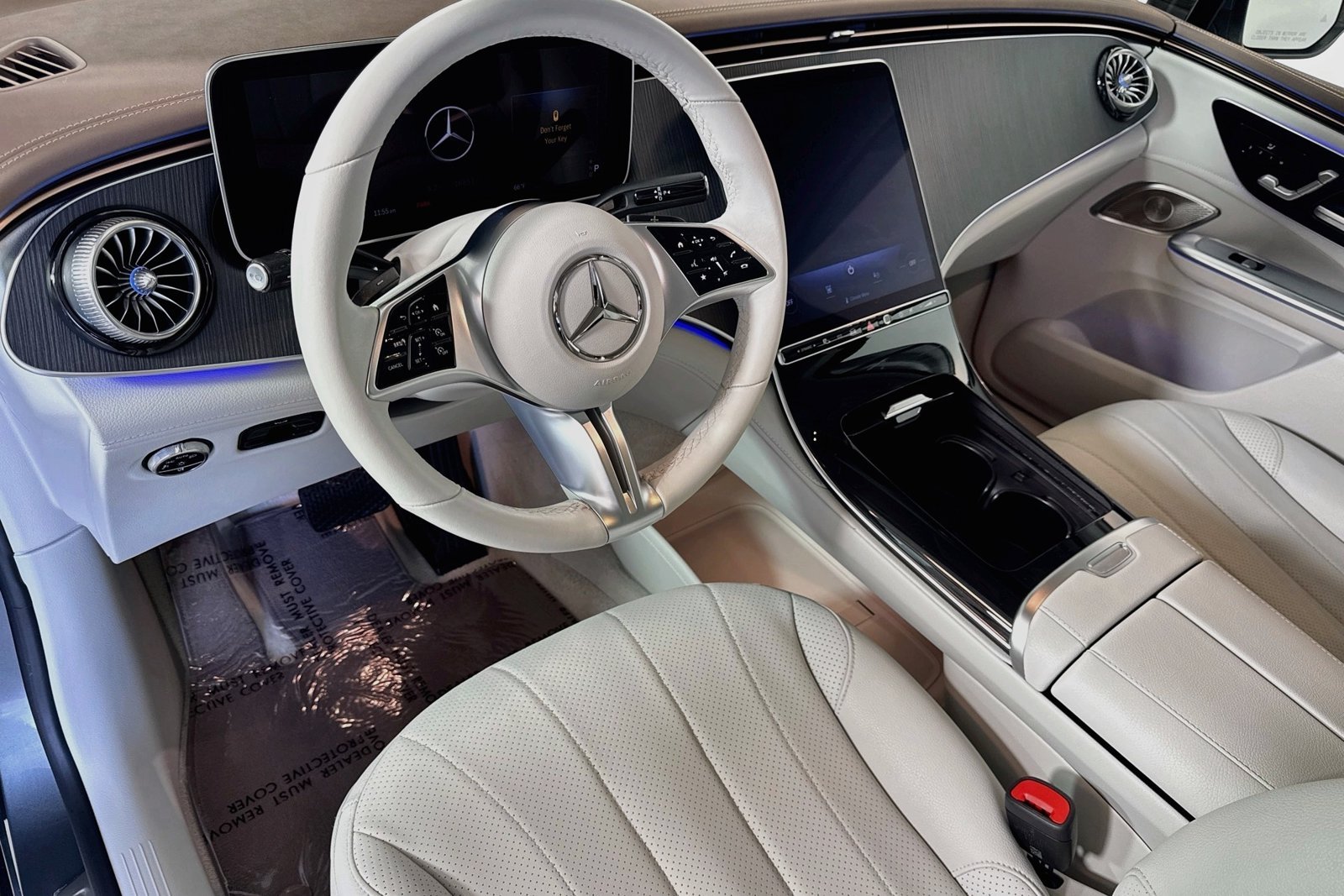 Certified Used 2023 Selenite Grey Metallic Mercedes-Benz EQE 350+ image 9