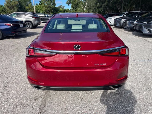 Certified Used 2025 Matador Red Mica Lexus ES 350 image 3