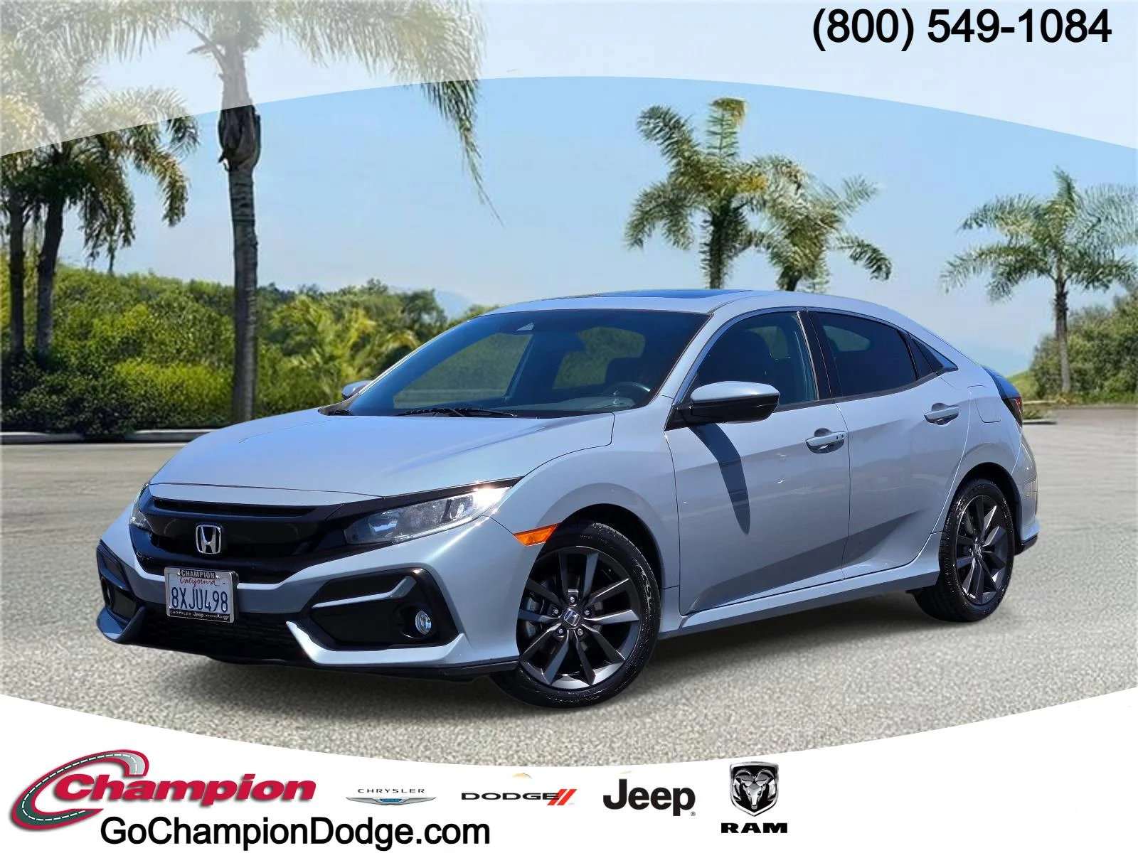 2021 Honda Civic EX CVT's photo