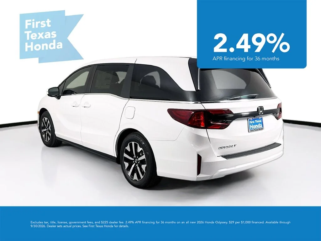 New 2027 Platinum White Pearl Honda EX-L image 5