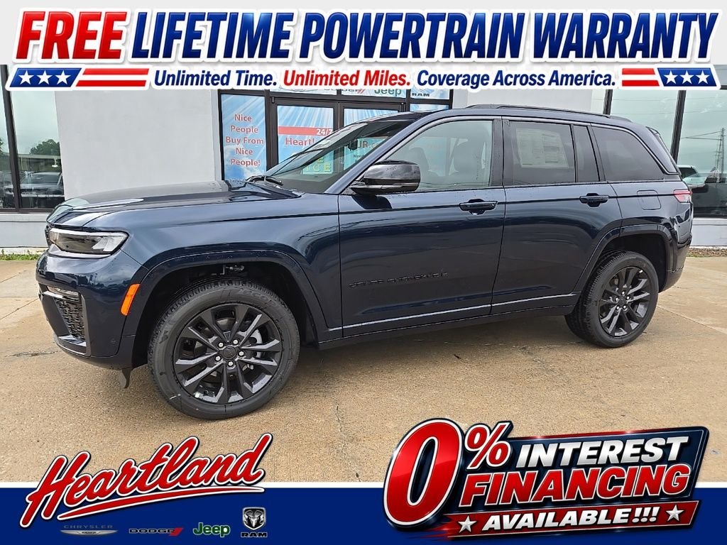 New 2026 Fathom Blue Pearl-Coat Exterior Paint Jeep Limited Reserve image 4