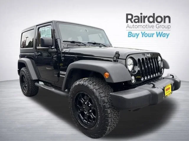 Used 2017 Black Clearcoat Jeep Sport image 23