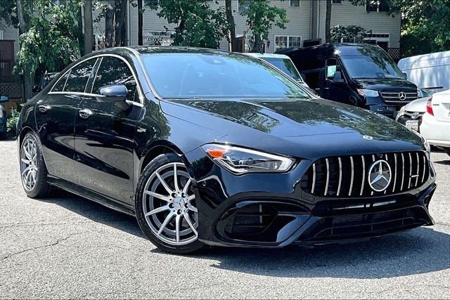 Certified Used 2022 Black Mercedes-Benz CLA 45 AMG® image 1