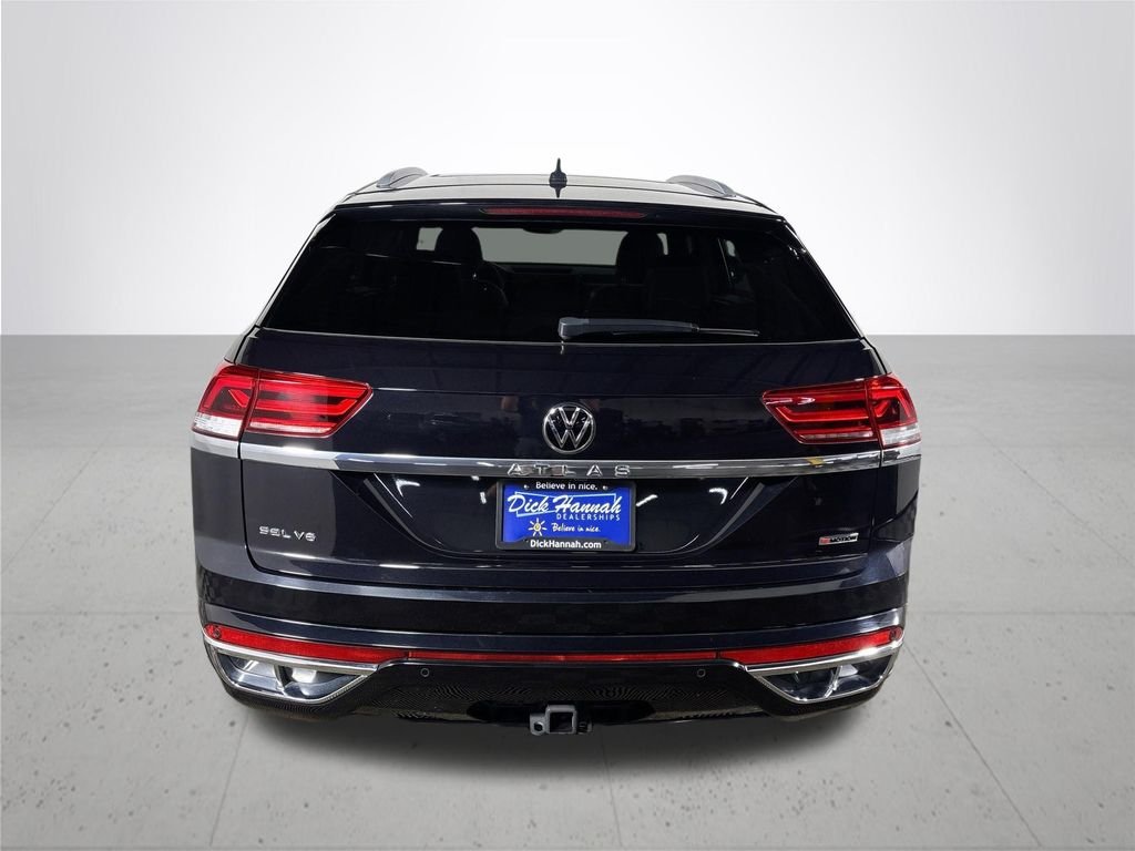Certified Used 2021 Deep Black Pearl Volkswagen 3.6L V6 SEL Premium R-Line image 9