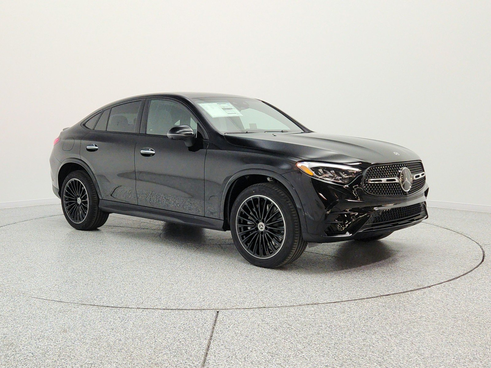 New 2026 Black Mercedes-Benz GLC 300 4MATIC® Coupe image 3
