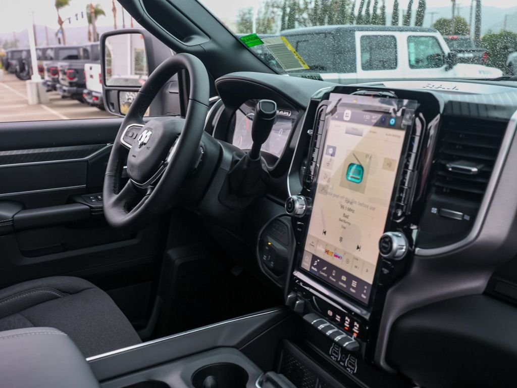 New 2026 Bright White Clear-Coat Exterior Paint RAM Big Horn Night Edition image 18