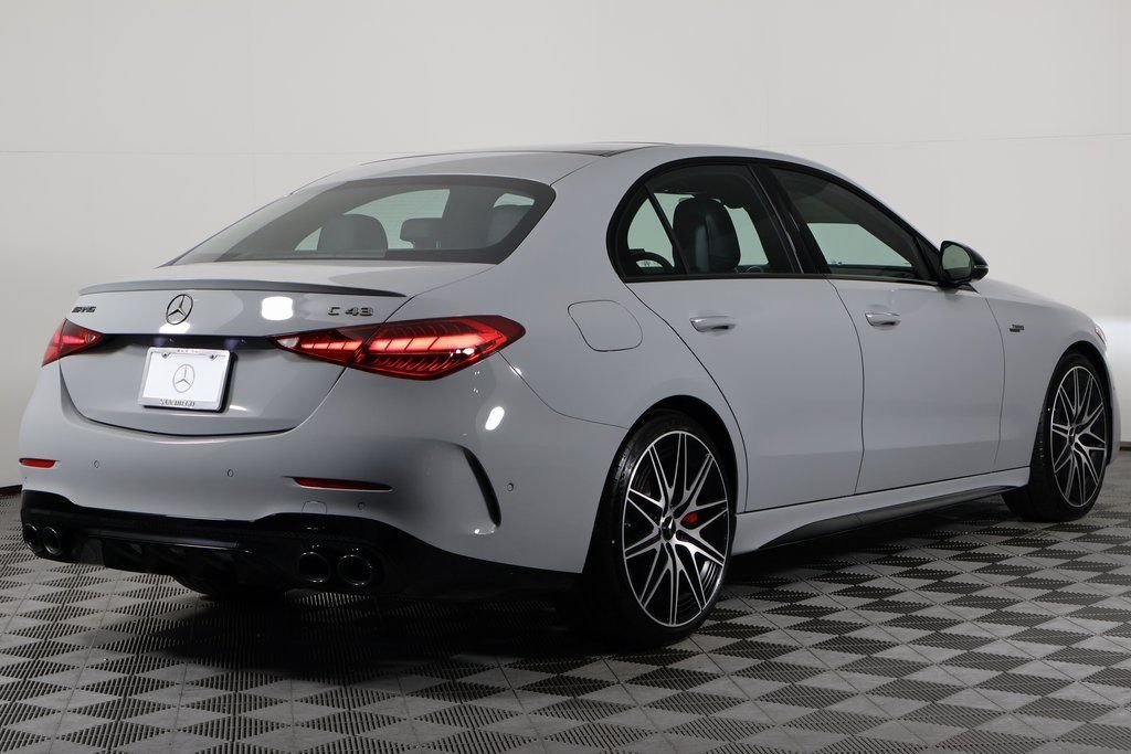 New 2026 MANUFAKTUR Alpine Grey Mercedes-Benz AMG® C 43 4MATIC® Sedan image 2