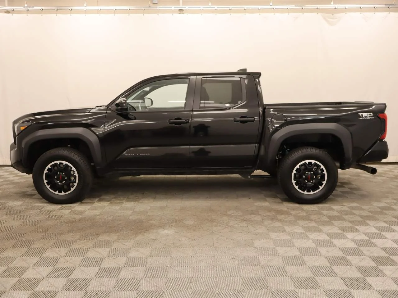 Used 2024 Black Toyota TRD Off-Road Crew Cab image 2