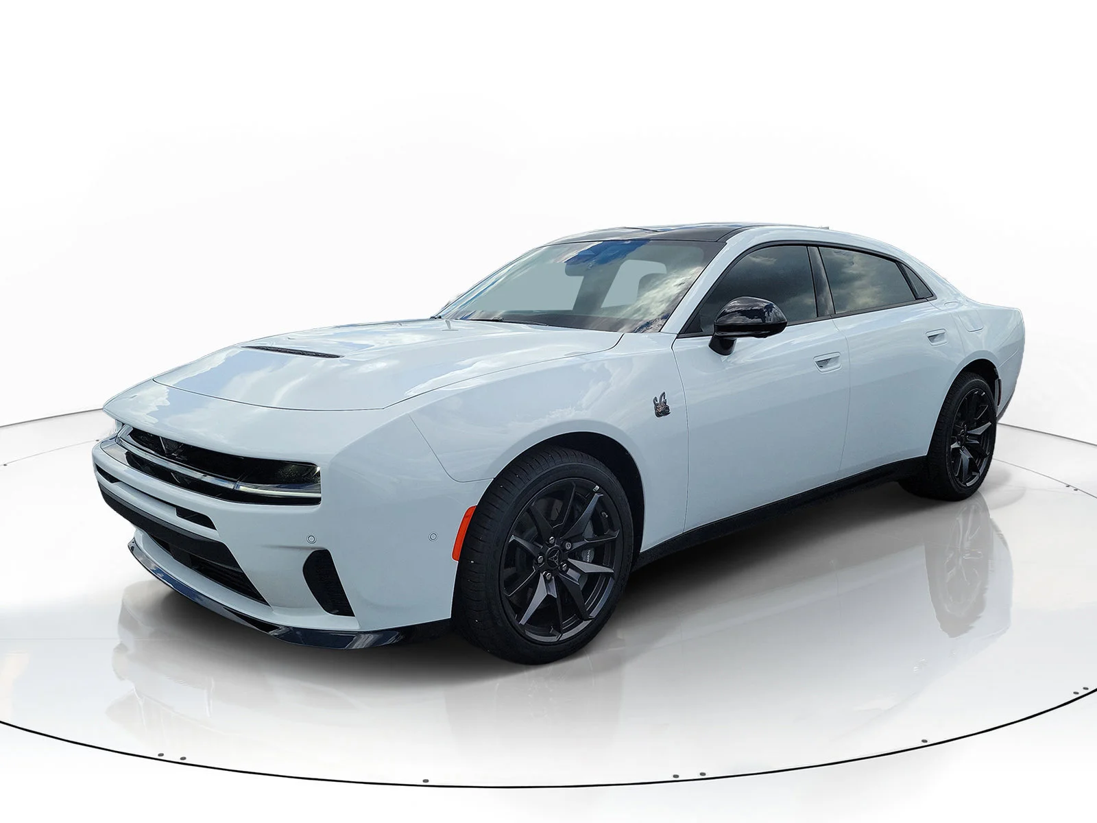 New 2026 Bright White Clearcoat Dodge Scat Pack Plus image 2