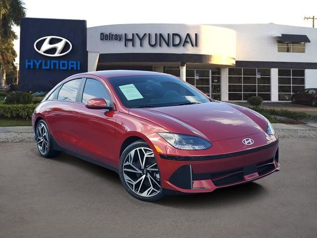 Certified Used 2023 Red Hyundai SEL image 1