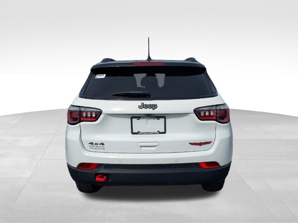 Used 2023 White Jeep Trailhawk image 4