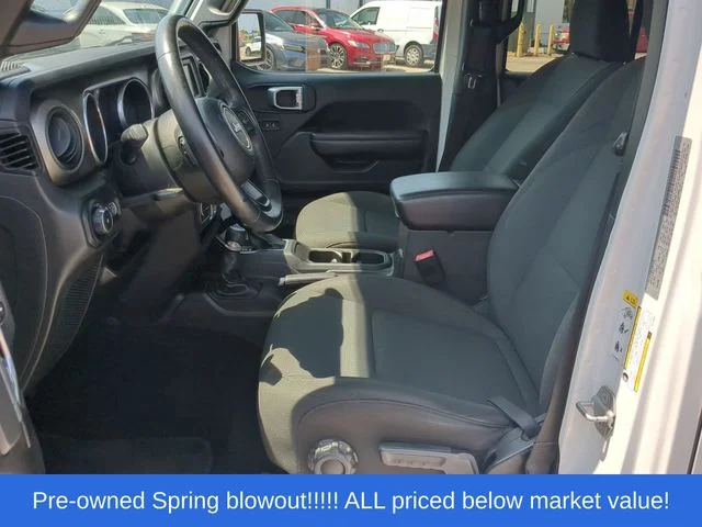 Used 2018 White Jeep Unlimited Sport S image 22