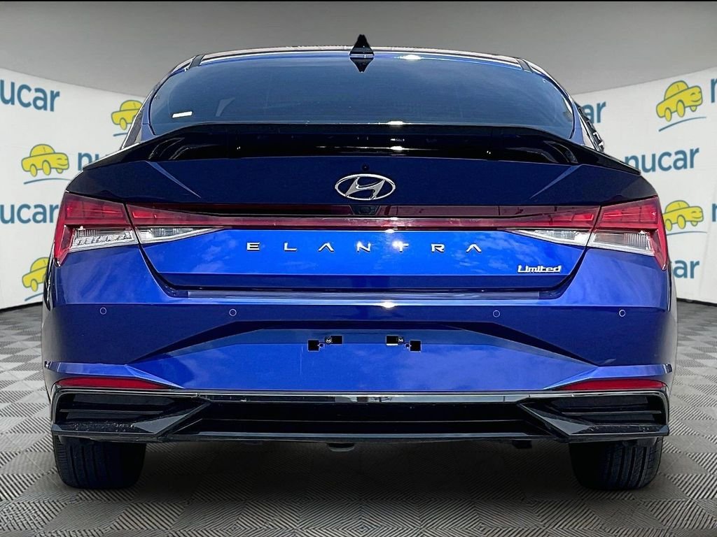 Used 2023 Blue Hyundai Limited image 5
