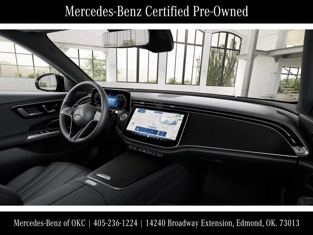 Certified Used 2025 Black Mercedes-Benz E 350 image 7