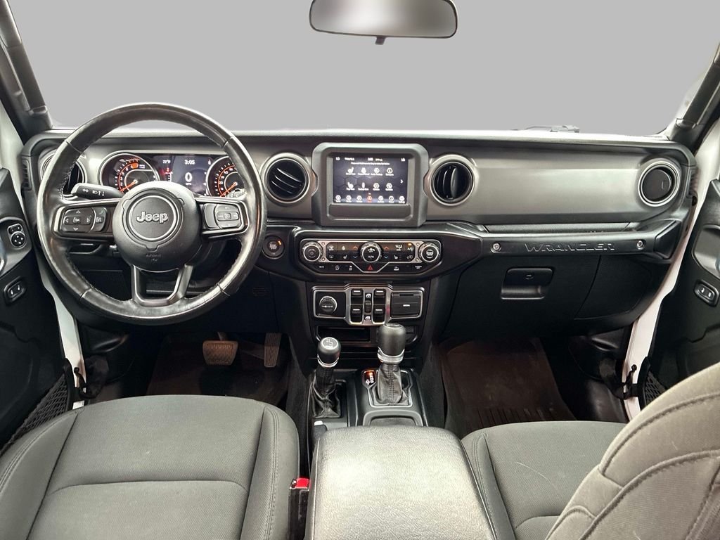Used 2021 White Jeep Unlimited Sport S image 17
