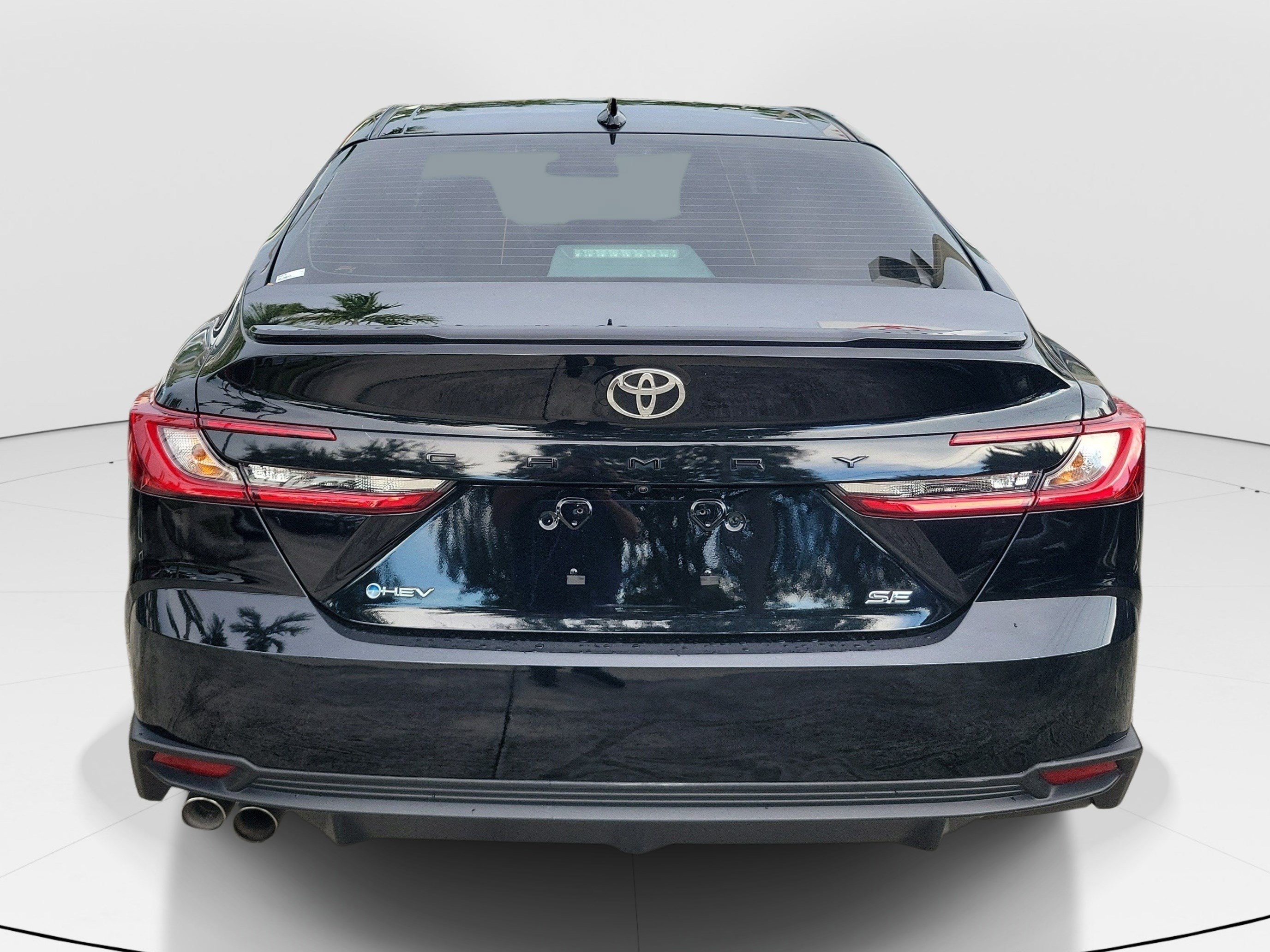Used 2025 Midnight Black Metallic Toyota SE image 6