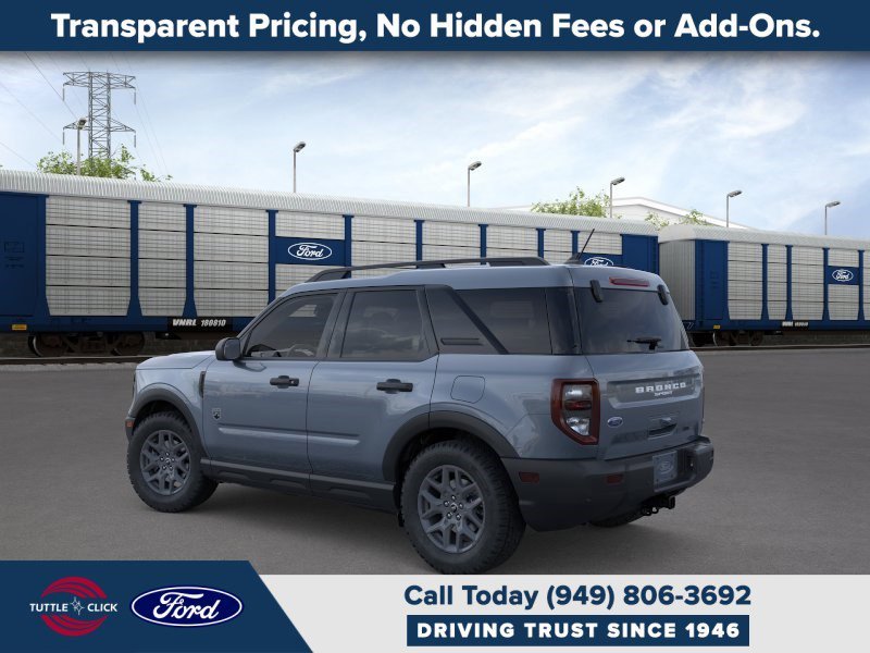 New 2026 Azure Gray Metallic Tri-Coat Ford Big Bend image 4