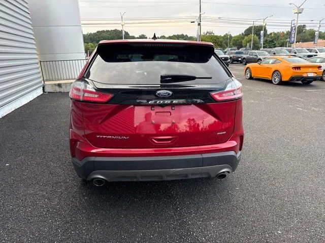 Used 2024 Red Ford Titanium image 4