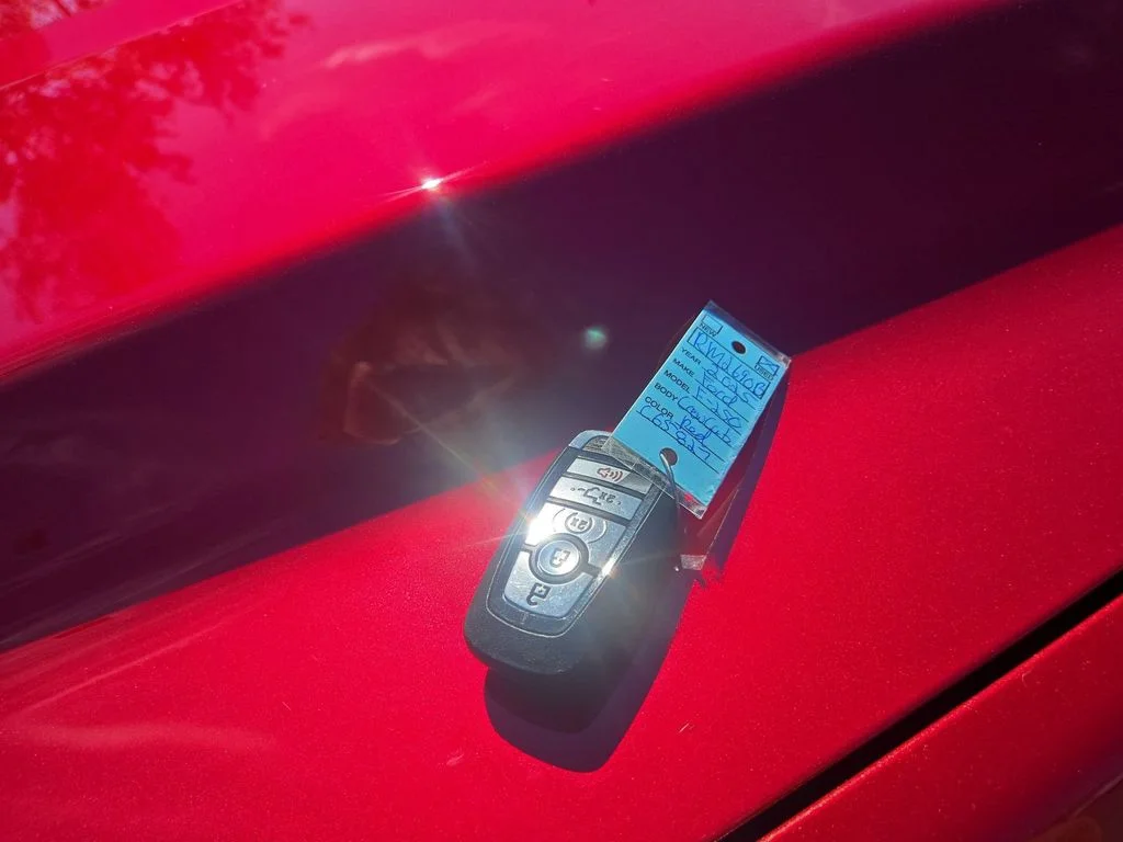 Used 2025 Red Ford Platinum image 40