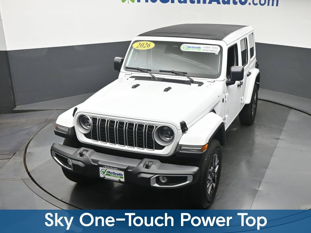 Used 2026 White Jeep Sahara image 3